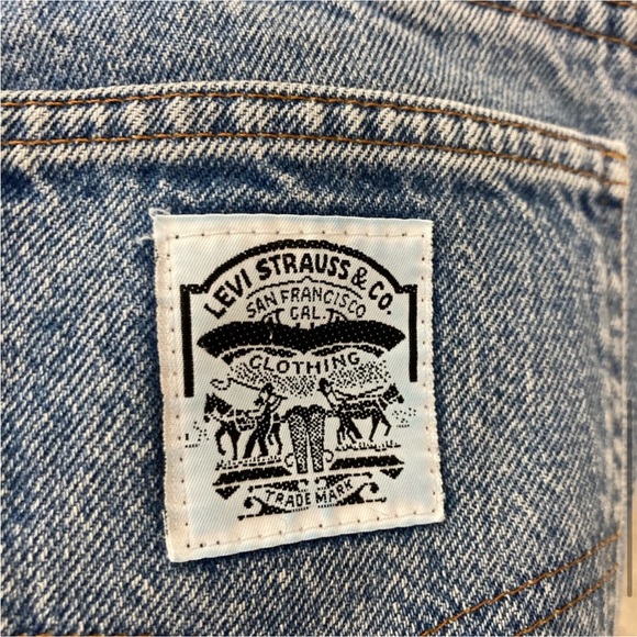 Women’s Vintage 1970s Levi’s White Label High Waist Straight Jeans sz 26 - Picture 7 of 9